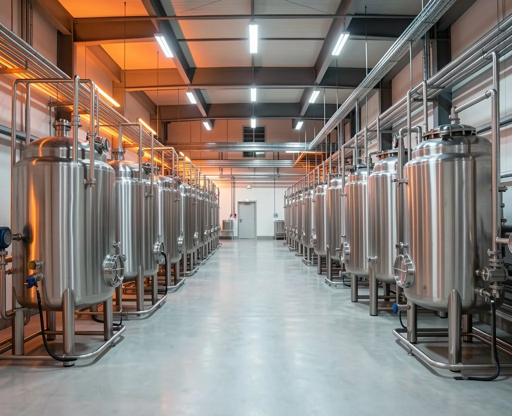 Fasilitas produksi dengan standar kebersihan tinggi